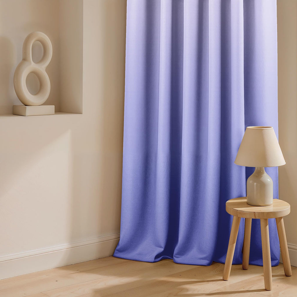 Ultimate Trends Room Darkening Ombre Curtain | Polyester Gradient | Room Doors and Window| 5 FEET Pack Of 2 ,Lavender