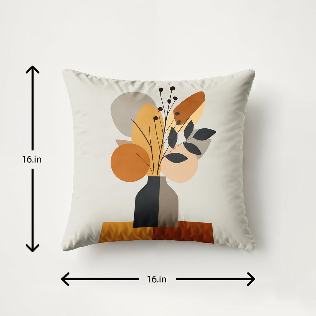 Ultimate Trends Digital Printed Soft Cotton Feel Polyester Decorative Cushion Cover, Modern Eligent Designs, Heavy Long Life Fabric, Set of 5