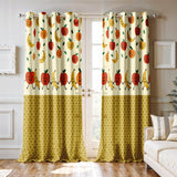 Ultimate Trends Light Filtering Kids Curtain | Fairy, Dragon Castle, Safari & Jungle Animal Prints | For kids Room Doors and Window | Pack Of 2