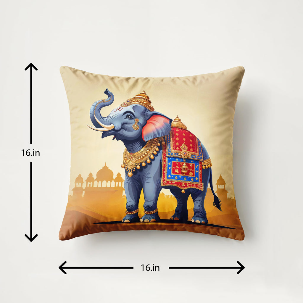 Ultimate Trends Digital Printed Soft Cotton Feel Polyester Decorative Cushion Cover, Modern Eligent Designs, Heavy Long Life Fabric, Set of 5