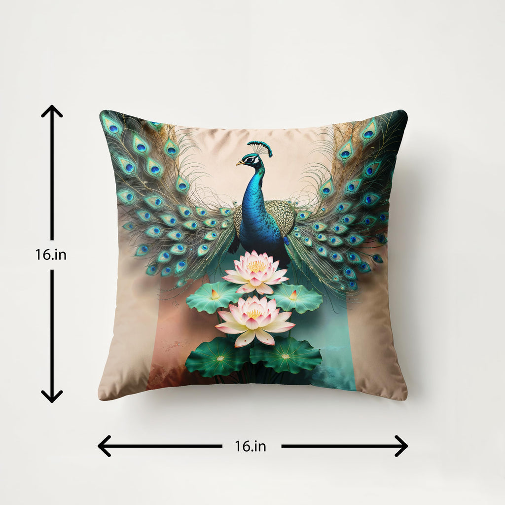 Ultimate Trends Digital Printed Soft Cotton Feel Polyester Decorative Cushion Cover, Modern Eligent Designs, Heavy Long Life Fabric, Set of 5