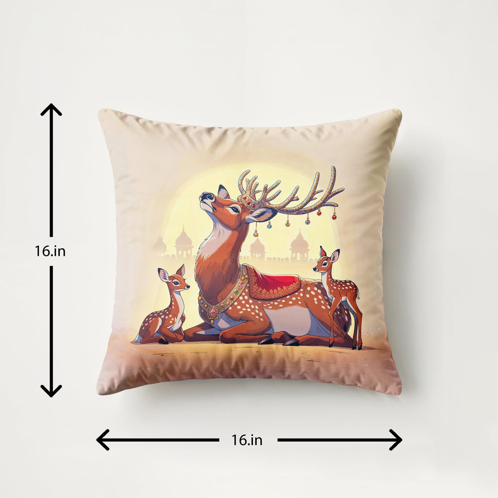 Ultimate Trends Digital Printed Soft Cotton Feel Polyester Decorative Cushion Cover, Modern Eligent Designs, Heavy Long Life Fabric, Set of 5