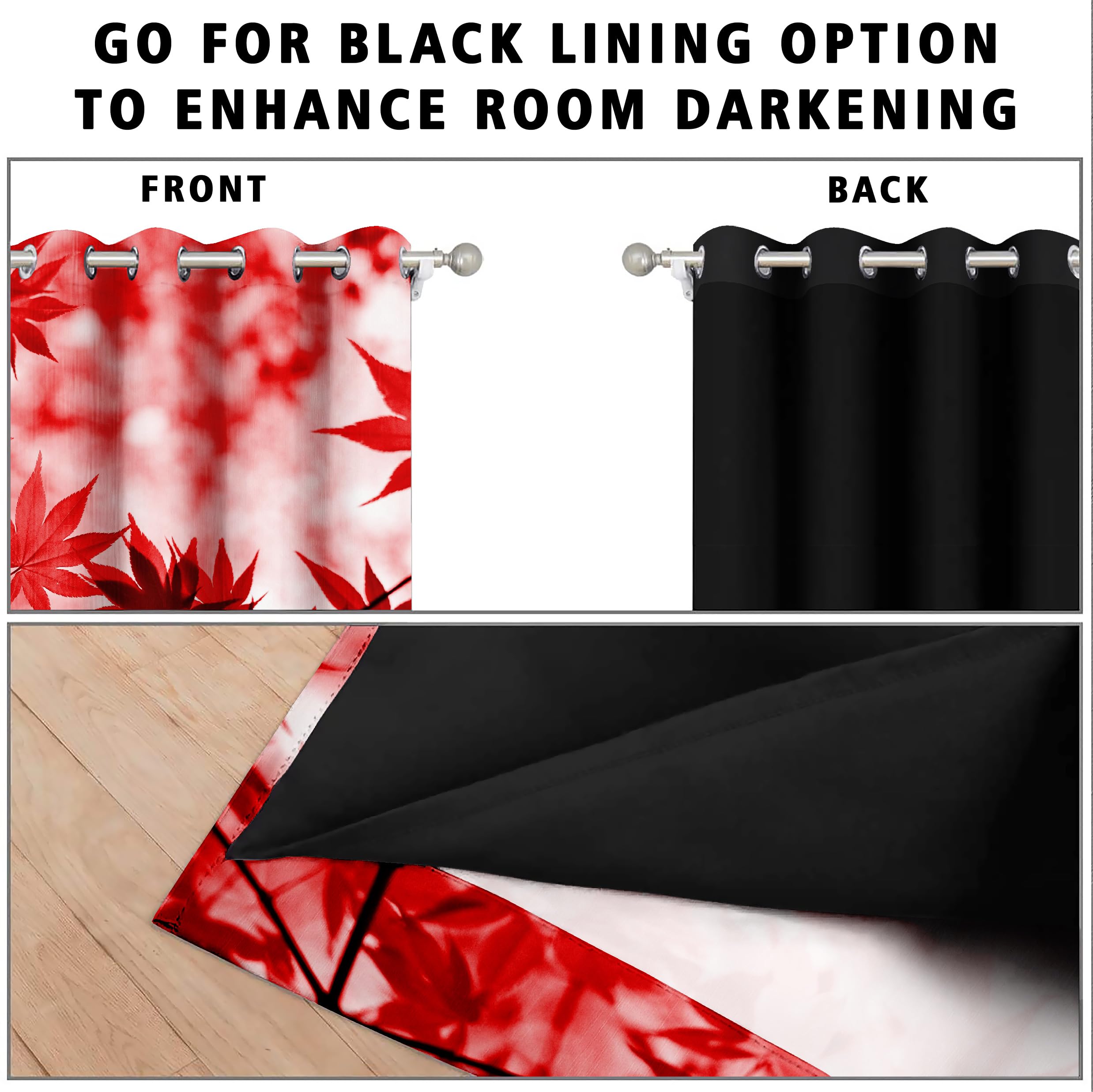 Digital Printed Blackout Curtains ,Diamonds Eyelets Tie Back For Window Room Doors , Heavy Quality Fabric Set Of 2