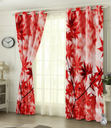 Digital Printed Blackout Curtains ,Diamonds Eyelets Tie Back For Window Room Doors , Heavy Quality Fabric Set Of 2
